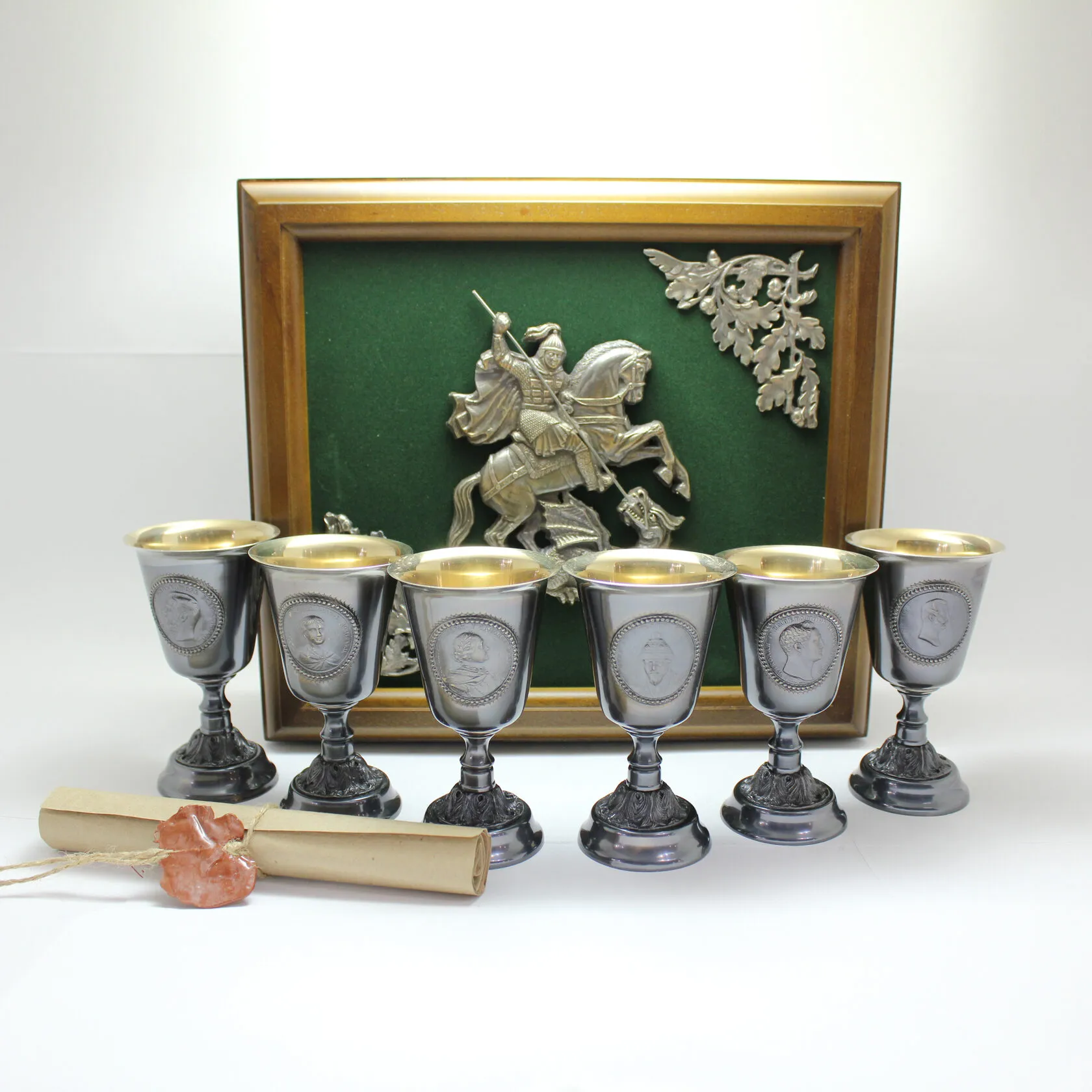 Набор рюмок «Императоры»